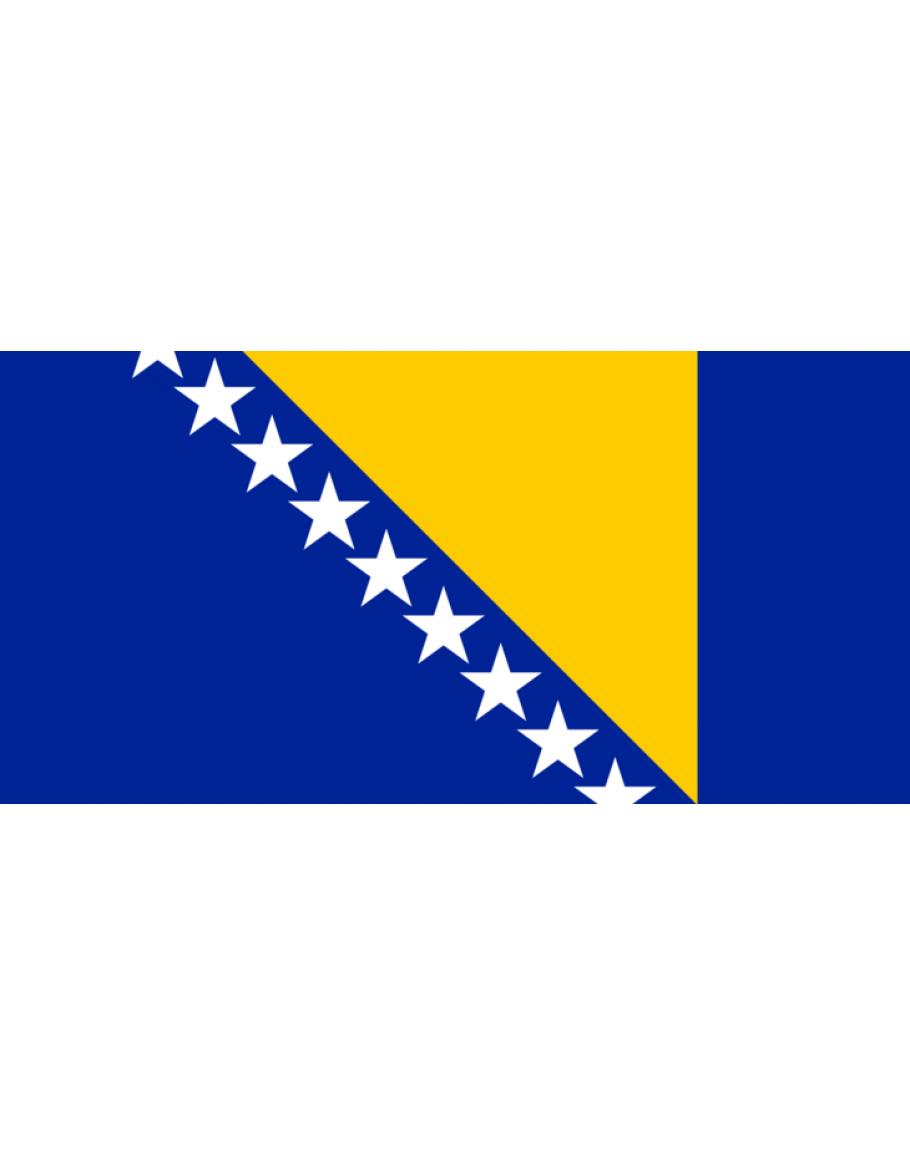 Bandiera Bosnia Ed Erzegovina